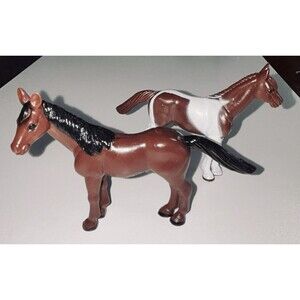 Decopac Horses Cake Topper 2 Mini Horse Toy‎ Set Pony